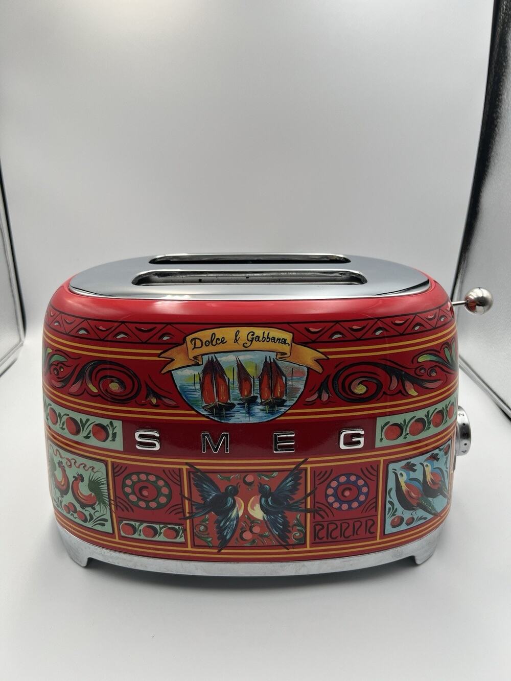 Smeg x Dolce & Gabbana 50's Retro 2-Slice Toaster